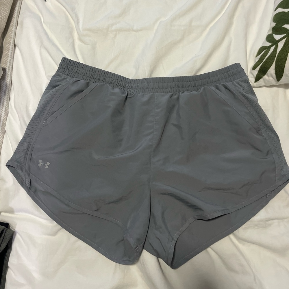 Under Armour Gray Running Shorts